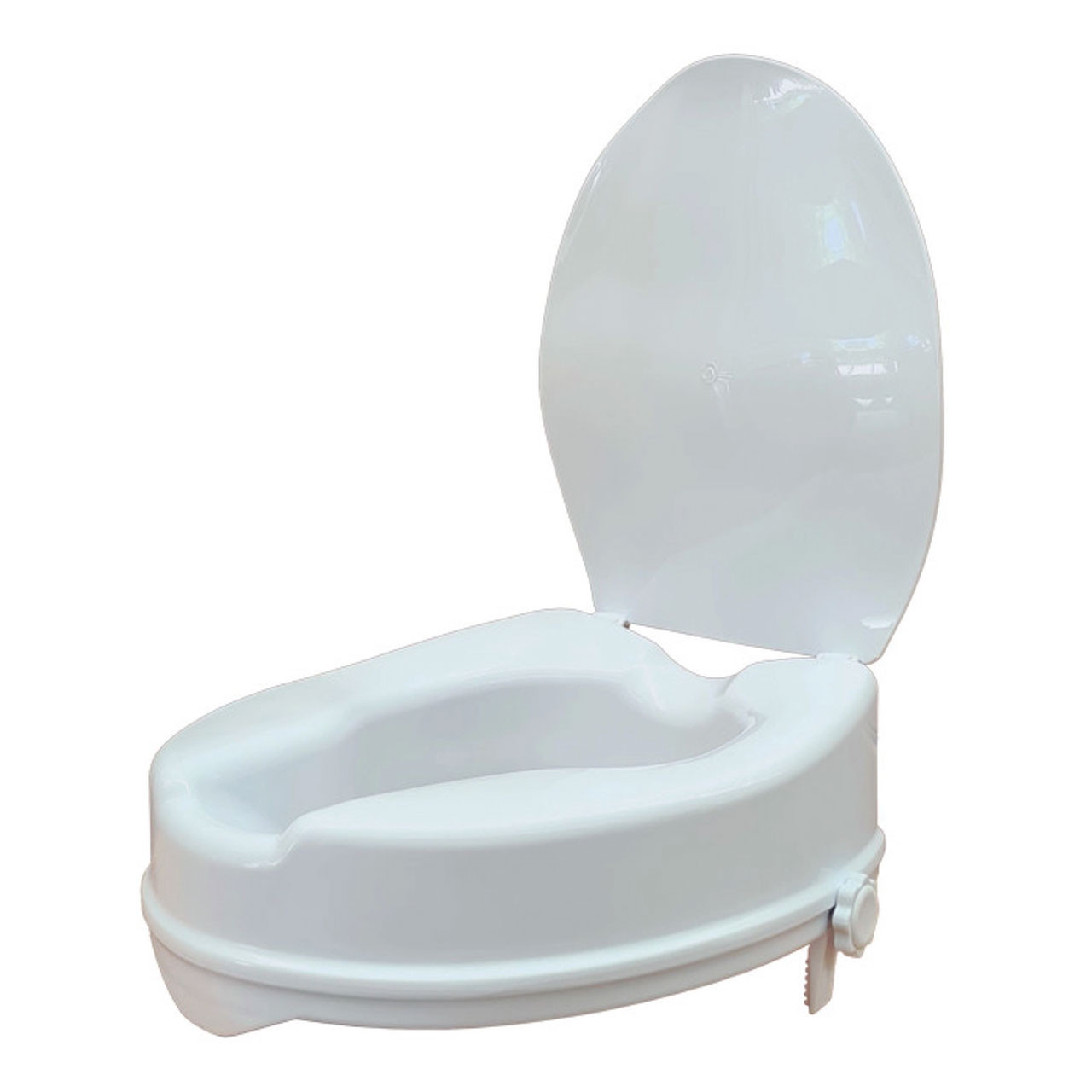 Peak 6″ Raised Toilet Seat with Lid