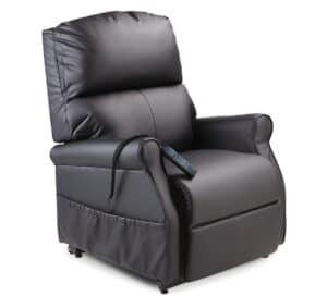 Viking Dual Motor Lift Chair - Black Vinyl