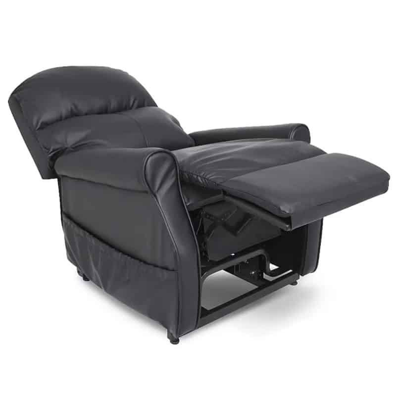 Viking Dual Motor Lift Chair - Black Vinyl - Image 3